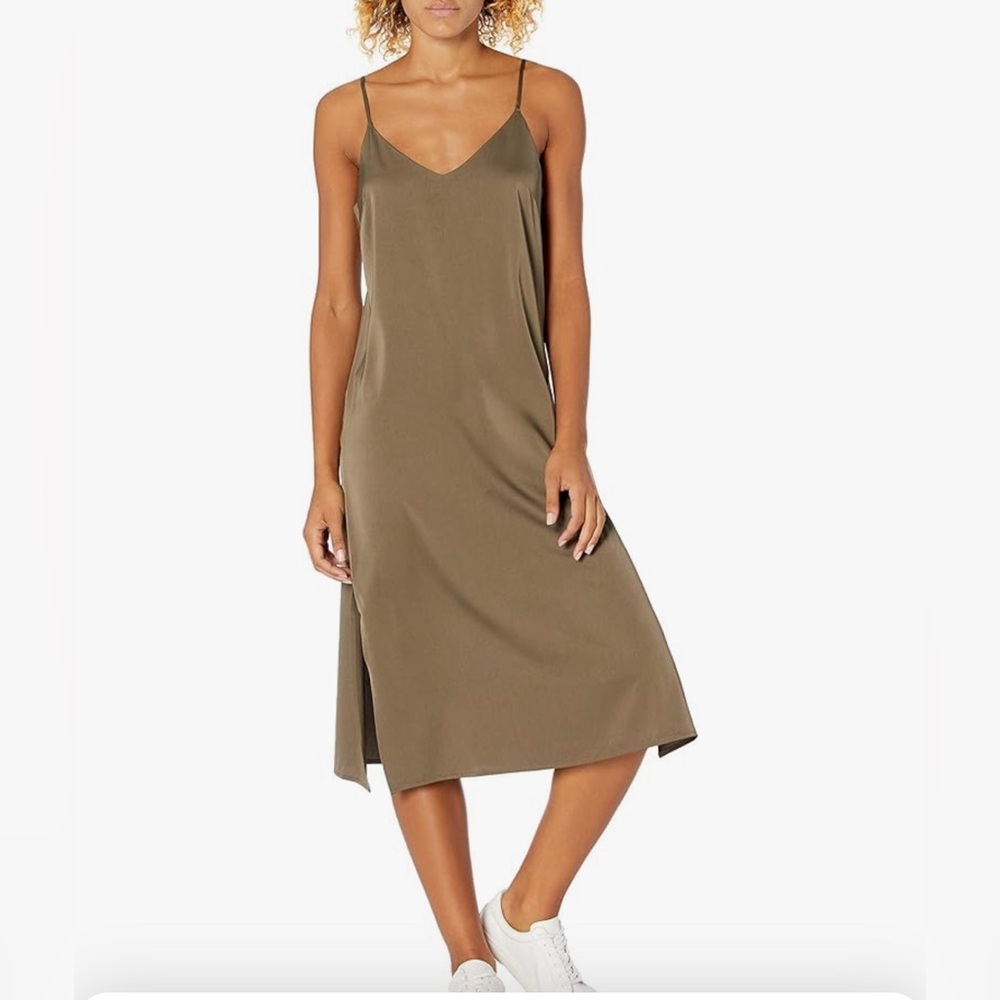Green Silk Dress